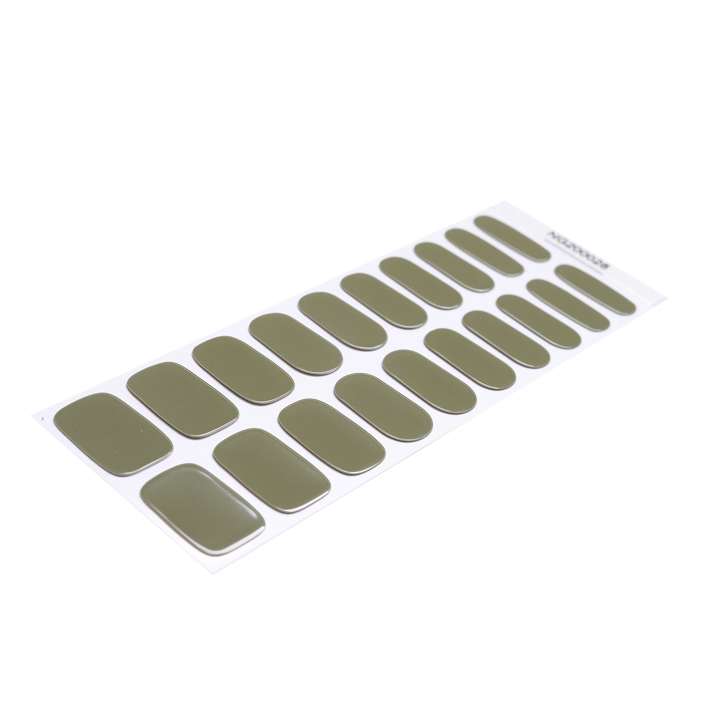 Semi-Cured Gel Nail Wraps NG200028/ Olive Green