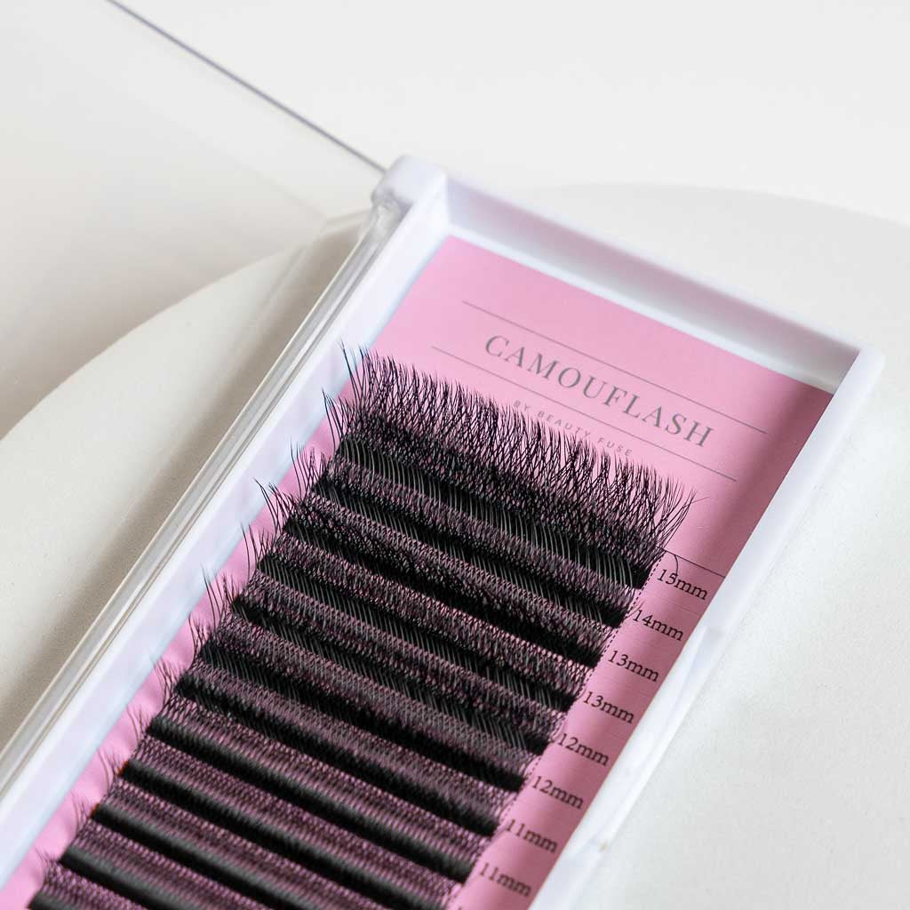 CamoufLash Easy Fans 4D Volume (Double Layer) Mix Eyelash Extensions