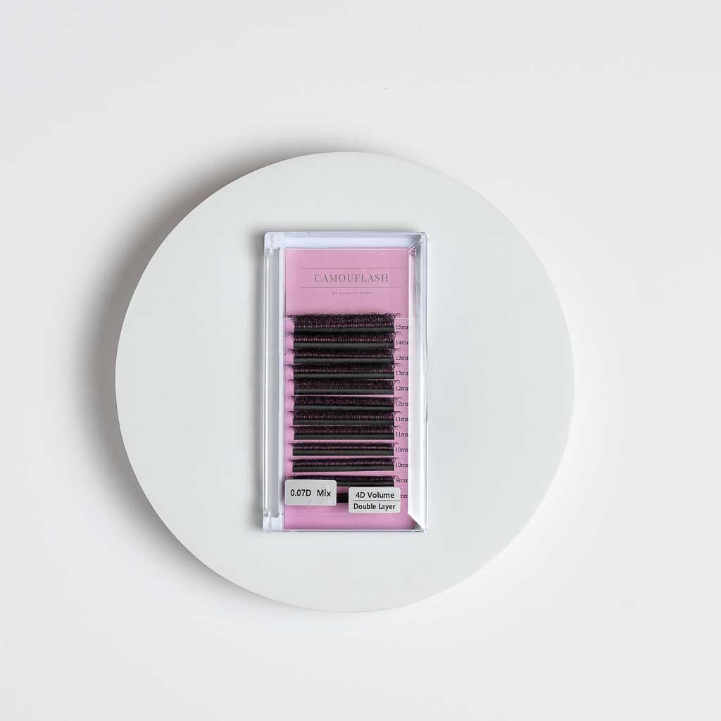 CamoufLash Easy Fans 4D Volume (Double Layer) Mix Eyelash Extensions