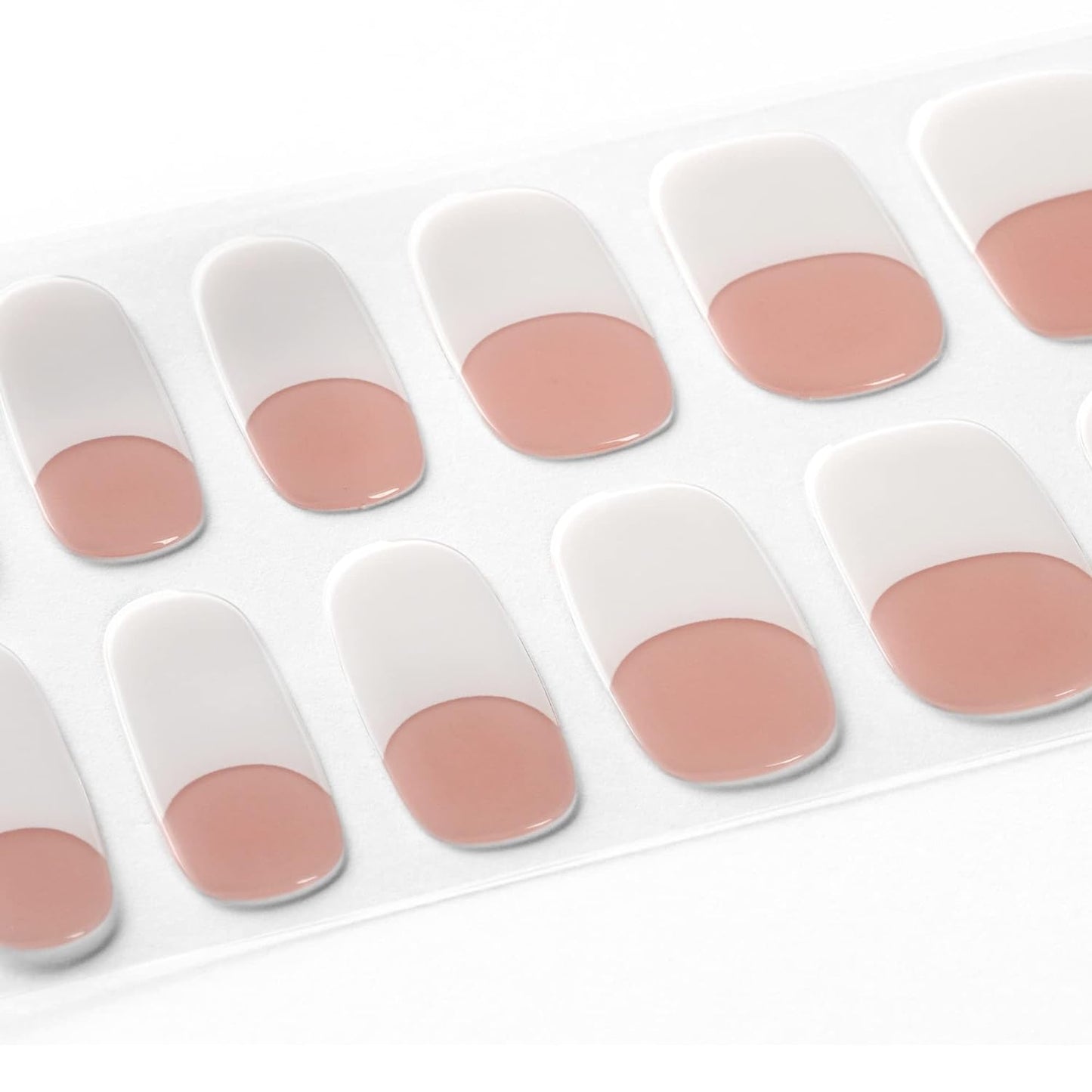 Semi-Cured Gel Nail Wraps NG200265/ French