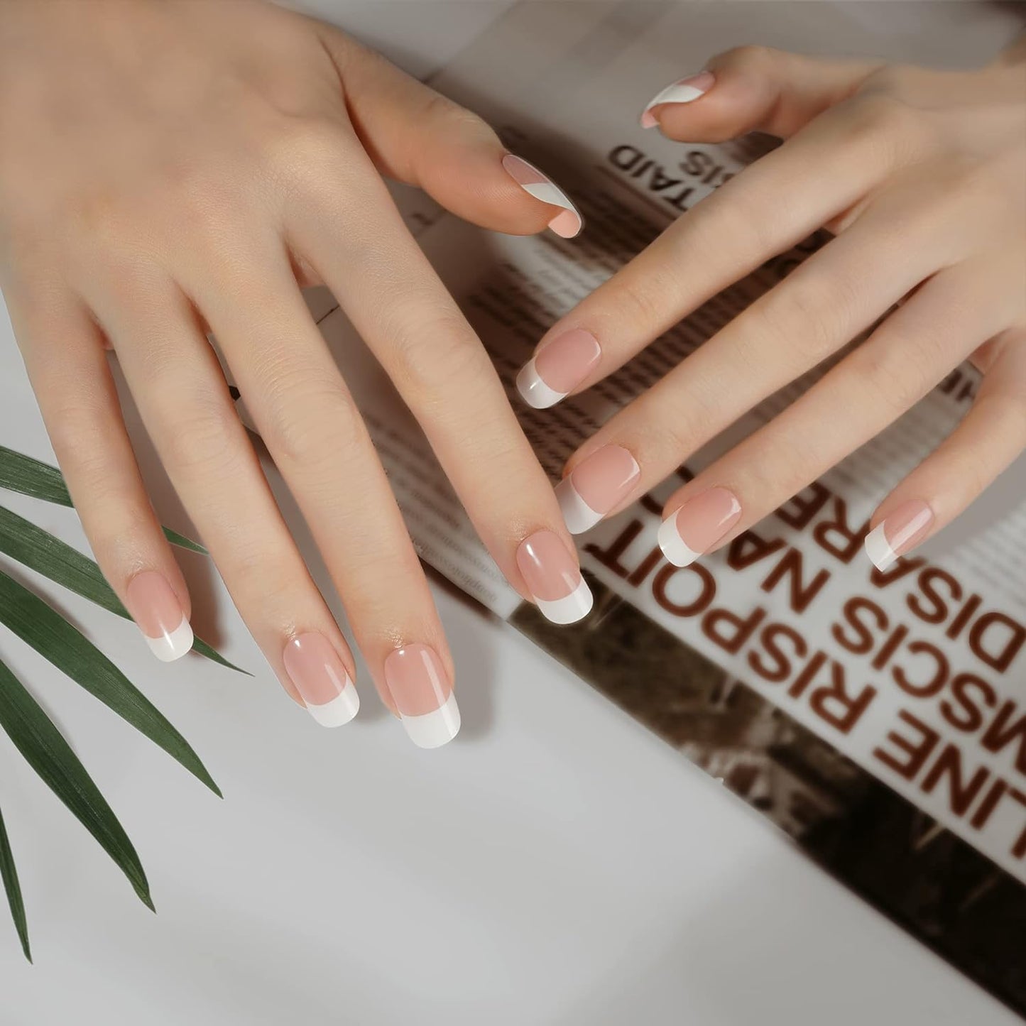 Semi-Cured Gel Nail Wraps NG200265/ French