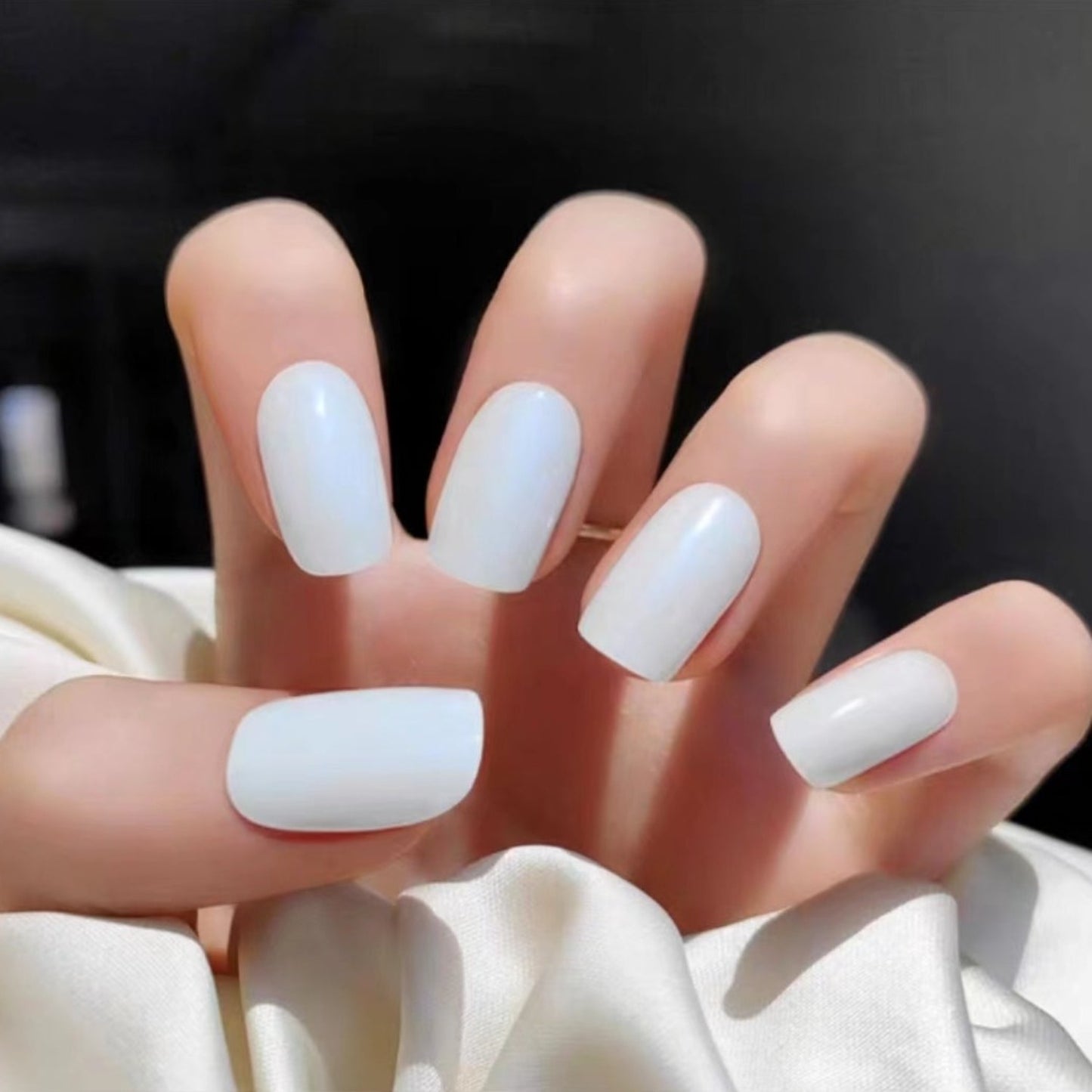 Semi-Cured Gel Nail Wraps NG200003/ White