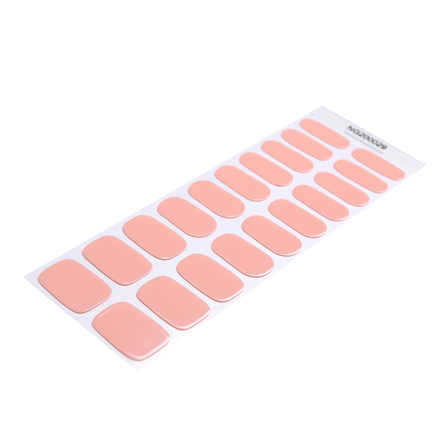 Semi-Cured Gel Nail Wraps NG200029/ Nude Rose