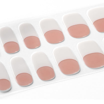 Semi-Cured Gel Nail Wraps NG200265/ French