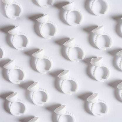 White Glue Rings (25 pieces)