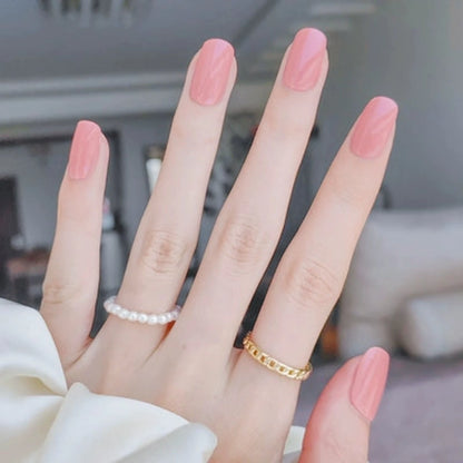 Semi-Cured Gel Nail Wraps NG200060/ Pale Pink