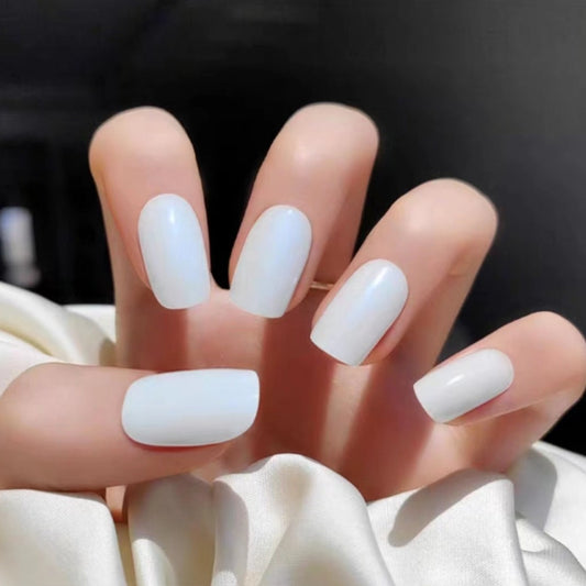 Semi-Cured Gel Nail Wraps NG200003/ White