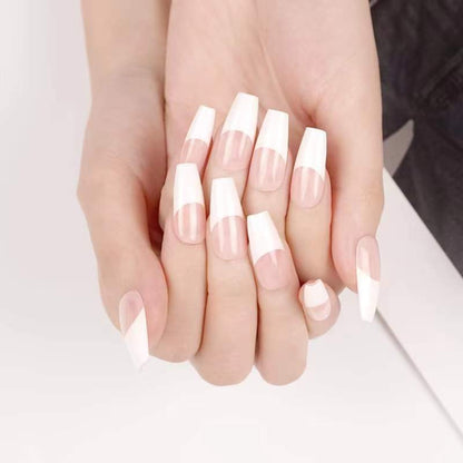 Semi-Cured Gel Nail Wraps NG200265/ French